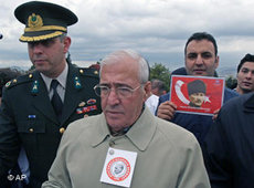 Angeklagter Ex-General Sener Eruygur; Foto: AP