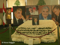 Das Grab von Rafik al-Hariri, am Märtyrerplatz in Beirut; Foto: Mona Naggar
