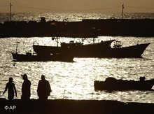 Hafen von Gaza; Foto: AP