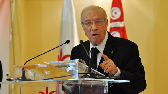 Beji Caid Essebsi; Foto: Sarah Mersch/DW