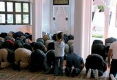 Friday prayers in the new mosque in Wertheim (photo: SWR/Jan Gabriel)