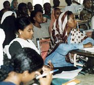Die Ahfad-University in Omdurman, Sudan, ist eine private Universität für Frauen