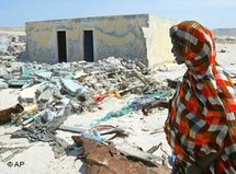 Frau in Somalia; Foto: AP