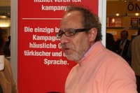 Mario Levi at the Frankfurt Book Fair (photo: Hülya Sancak)