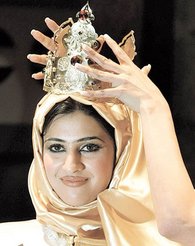 Wafaa Yaakoub, Miss Arab World 2007; Foto: Hanan Nasr