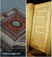 Thora und Koran; Foto: Bildmontage DW