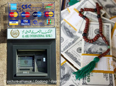 Fotomontage Islamic Banking; Foto: dpa/DW