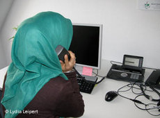 Telefonseelsorge für Muslime in Berlin; Foto: Lydia Leipert/DW
