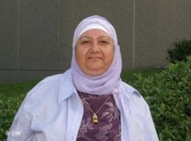 سميرة حسين، فلسطينية الأصل تعيش في منطقة غايثرسبيرغ في ولاية ميريلاند شمال العاصمة الأمريكية