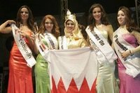 The finalists of the Miss Arab World 2007 competition (photo: Hanan Nasr)