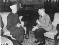 ، الصورة د.ب.ا لقاء بين أدولف هتلر والحاج أمين الحسيني