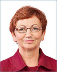 إنغيه هوغير، عضو البرلمان الألماني عن حزب اليسار، شاركت في القافلة