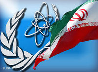 صورة رمزية الملف النووي الإيراني، الصورة إيسنا