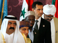 رؤوساء الدول العربية في وصولهم للقمة، الصورة: ا.ب 