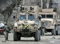 دورية أمريكية في كابول، الصورة: ا.ب