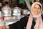 سيدة مغربية حصلت على قرض صغير من مبرة زكورا، الصورة: زكورا
