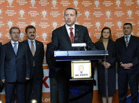 رئيس الوزراء التركي إردوغان، الصورة: أ ب