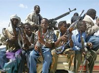 أعضاء ميليشيا في الصومال، الصورة: أ ب