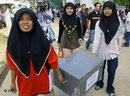 انتخابات في إقليم بتاني التايلاندية، الصورة: أ ب