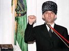 الرئيس الانفصالي الشيشاني السابق أصلان مسخادوف الذي قتل في بداية مارس / آذار، الصورة: د ب أ