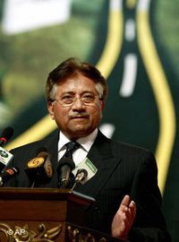 الرئيس الباكستاني برويز مشرف، الصورة: أ.ب. 