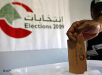 صورة رمزية: الانتخابات اللبنانية، الصورة أ ب