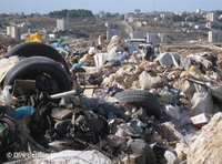  النفايات في  الأراضي الفلسطينية، الصورة: بيتينا ماركس