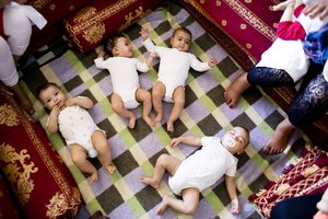 أطفال في المغرب، الصورة توماس ويسيناند لصالح مؤسسة جائزة أوبيس