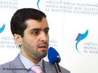 صورة ياسر حارب، ياسر حارب، نائب المدير التنفيذي لقطاع الثقافة في مؤسسة محمد بن راشد آل مكتوم