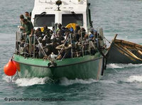 قوارب الموت، الصورة: د.ب.ا