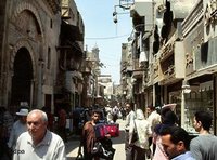 أحد أحياء القاهرة، الصورة: د.ب.ا