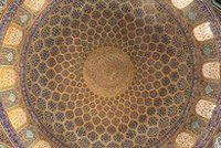  قبة مسجد الشيخ لطف الله، الصورة: المتحف البريطاني  