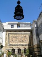 إيوان بيت دمشقي قديم، الصورة: منى سركيس