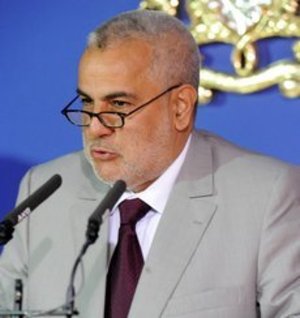 رئيس الوزراء وورئيس حزب العدالة والتنمية عبد الإله ابن كيران.  غيتي إميجيس