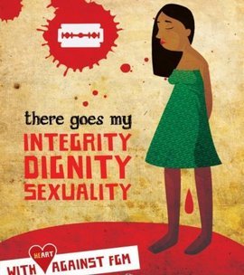 Poster for an anti-FGM campaign