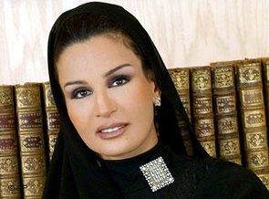 Sheikha Mozah bint Nasser Al Missned (photo: AP)