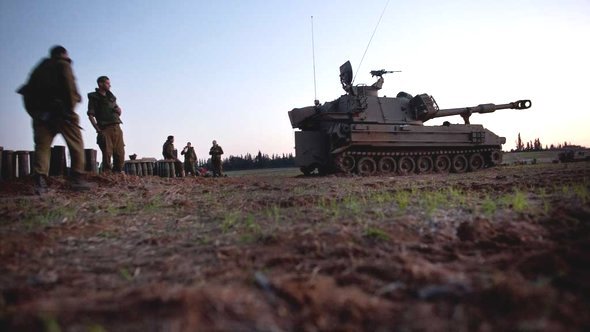 Israeli tanks on the border to the Gaza Strip (photo: Getty Images)