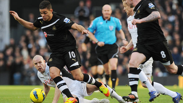 Hatem Ben Arfa im Sturm; Foto: dpa