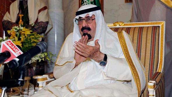 King Abdullah in Riyadh (photo: Reuters)