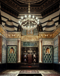 The interior of Leighton House Museum, London (photo: Justin Barton)