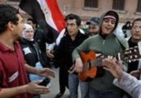 الموسيقى ميدان التحرير
