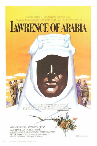 Movie poster 'Lawrence of Arabia'