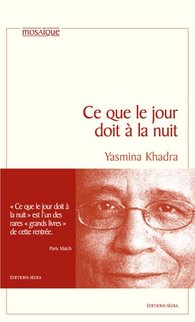 Cover French original edition of 'Ce que le jour doit à la nuit' (source: publisher)
