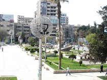 A square in downtown Damascus (photo: Susanne Schanda)