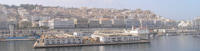 Algiers as seen from the waterfront (photo: Damien Boilley)