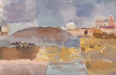 Paul Klee, water colour, Tunis (photo: www.trigon-film.com)