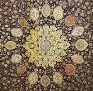 The Ardabil carpet (photo: Victoria and Albert Museum, London)