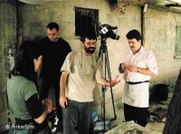 Director Uluçay shooting Boats Out of Watermelon Rinds, (photo: &amp;copy Mitosfilm 2006)