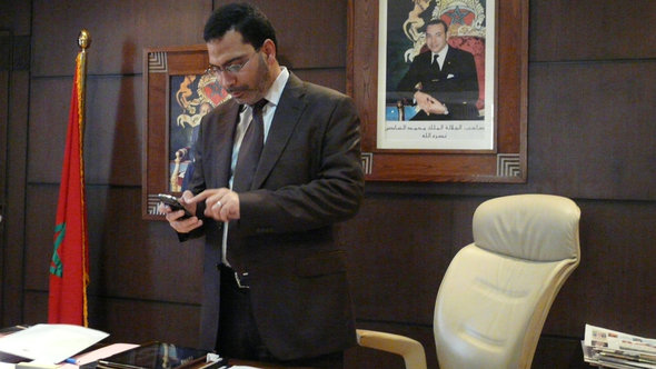 PJD's Minister of Communications Mustapha Khalfi (photo: DW)