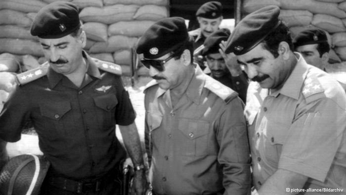 مزق صدام حسين اتفاقية الجزائر في سنة 1980 علنا على شاشات التلفزيون وأعلن بدء الحرب العراقية الإيرانية